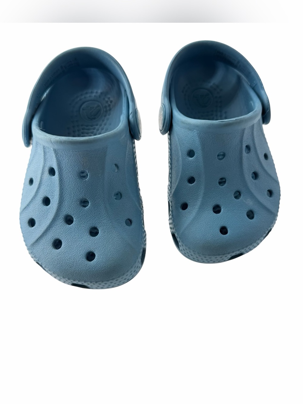 CROCS Classic Blue Clogs Slip on Sandals Water Shoes Active Outdoor Size 4/5 T